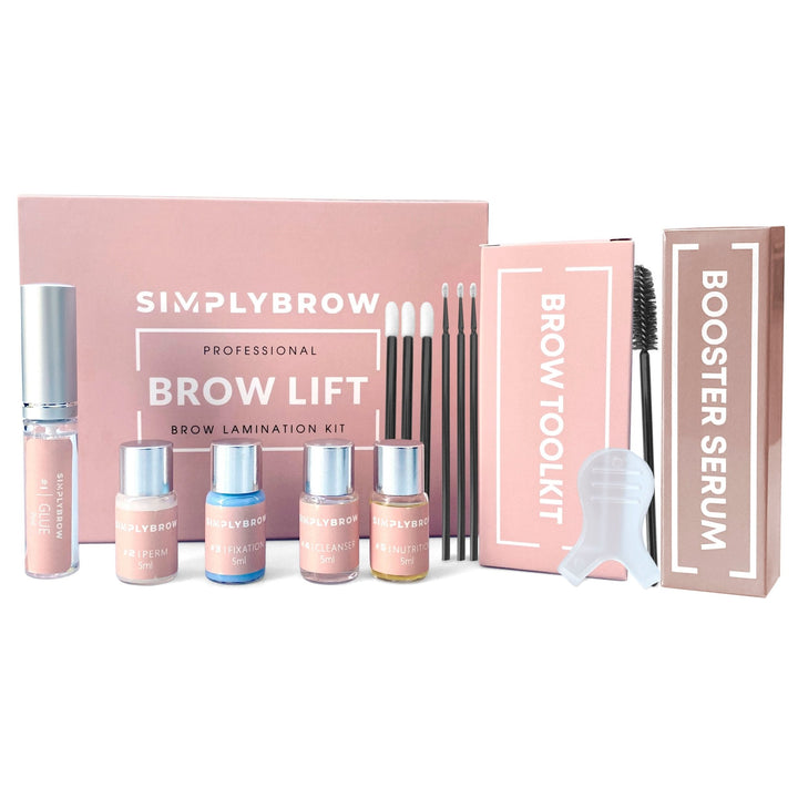 Brow Lamination Kit & Booster Serum -kulmien laminointisetti - AVABeauty.fi