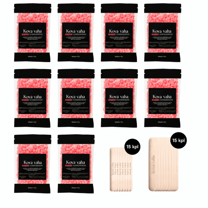 Vahahelmet 10-pakkaus – Vadelma - AVABeauty.fi